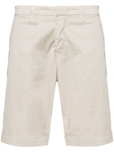 Fay short chino droit à patch logo - Tons neutres