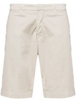 Fay short chino droit à patch logo - Tons neutres