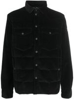 Moncler Grenoble surchemise Gelt à patch logo - Noir - thumbnail