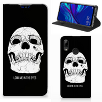 Mobiel BookCase Huawei P Smart (2019) Skull Eyes - thumbnail