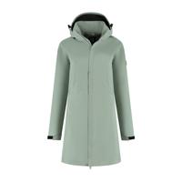 Travelin' Women - Waterproof jack - Groen - Maat XXL