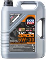LIQUI MOLY motorolie "top tec 4200 new generation" top tech 4200 5w-30 5l motoroil