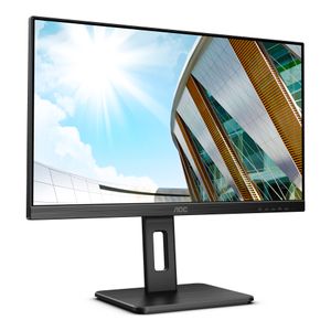 AOC Q24P2Q LCD-monitor Energielabel E (A - G) 60.5 cm (23.8 inch) 2560 x 1440 Pixel 16:9 4 ms Hoofdtelefoonaansluiting, Audio-Line-in IPS LED