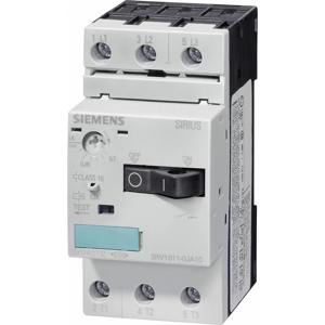 Siemens 3RV1011-0FA10 Vermogensschakelaar 1 stuk(s) 3x NO Instelbereik (stroomsterkte): 0.35 - 0.5 A Schakelspanning (max.): 690 V/AC (b x h x d) 45 x 90 x 81