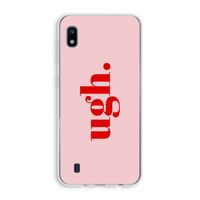 Ugh: Samsung Galaxy A10 Transparant Hoesje Ugh: Samsung Galaxy A10 Transparant Hoesje