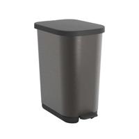 ROTHO Ribo Graphite - prullenbak met pedaal - 35l