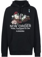Pleasures hoodie à imprimé New Order - Noir