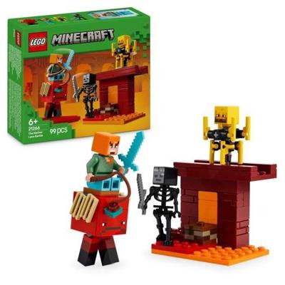 LEGO Minecraft 21266 Nether Lavagevecht - Speelgoed voor videogamefans