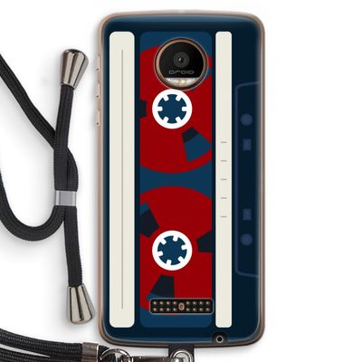 Here's your tape: Motorola Moto Z Force Transparant Hoesje met koord
