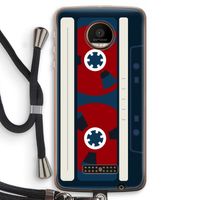 Here's your tape: Motorola Moto Z Force Transparant Hoesje met koord
