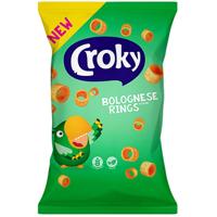 Croky rings bolognese, zakje van 75 g