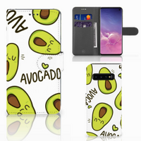 Samsung Galaxy S10 Leuk Hoesje Avocado Singing - thumbnail