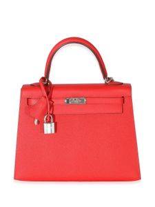 Hermès Pre-Owned sac à main Kelly 25 Sellier pre-owned (2019) - Rouge