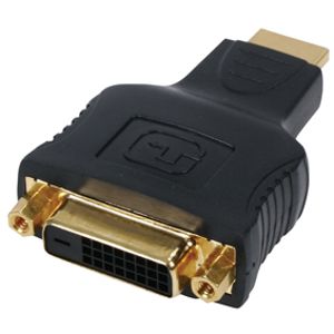 HDMI male naar DVI female adapter gold plated