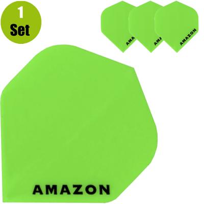 Amazon Amazon Plain Dartflights - Groen