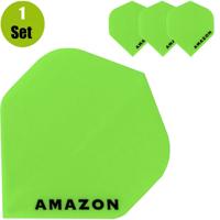 Amazon Amazon Plain Dartflights - Groen