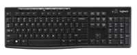 Logitech Wireless Keyboard K270 toetsenbord RF Draadloos QWERTZ Duits Zwart - thumbnail