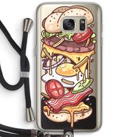Diet Coke Please: Samsung Galaxy S7 Transparant Hoesje met koord