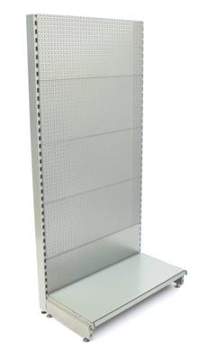 Stellingwand 1 meter breed (vrijstaand) 240x8x3 cm, voetdiepte 47/16cm