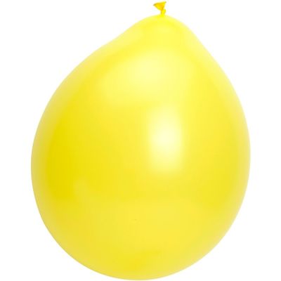 ballonnen geel, 10 stuks