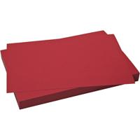 Creativ Company Karton, vel 50x70 cm, 270 gr, kerstrood, 10 vel/ 1 doos
