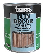 tenco tuindecor transparant kastanjebruin 2.5 ltr