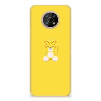 Nokia G50 Telefoonhoesje met Naam Baby Leopard