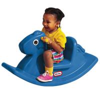 Little Tikes hobbelpaard blauw Little Tikes hobbelpaard blauw