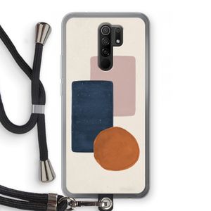 Geo #3: Xiaomi Redmi 9 Transparant Hoesje met koord