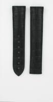 Horlogeband Omega 98000072.46474031.46415031.46485031 Krokodillenleer Zwart 20mm