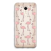 Anything Flamingoes: Xiaomi Redmi 5 Transparant Hoesje