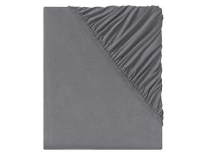 LIVARNO home Jersey hoeslaken 180-200 x 200 cm (Grijs)