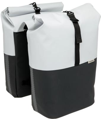 New Looxs tas nyborg double light grey / black