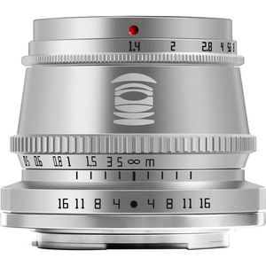 TTArtisan APS-C 35mm f1.4 Fuji X mount Silver