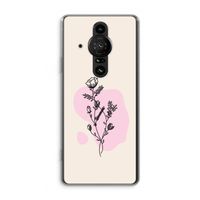 Roses are red: Sony Xperia Pro-I Transparant Hoesje