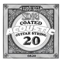 Ernie Ball 0820 Coated Phosphor Bronze .020 Losse Snaar - Per Stuk - Aanbieding, op = op