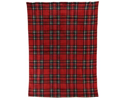 Sprei pes l150b200h0.80cm rood - Decoris