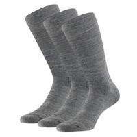 Apollo Merinowollen Sokken Badstof Zool 3-pack Medium Grey Melange-35/38 Apollo Merinowollen Sokken Badstof Zool 3-pack Medium Grey Melange-35/38