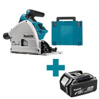 Makita DSP600ZJ Accu Invalcirkelzaag 165mm 2x18V Basic Body in Mbox