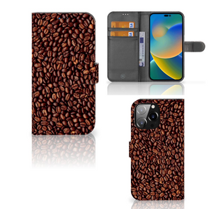 iPhone 14 Pro Max Book Cover Koffiebonen