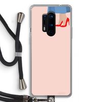 High heels: OnePlus 8 Pro Transparant Hoesje met koord