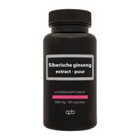 Apb Holland Siberische ginseng/eleutherococcus 500mg