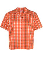 Kenzo chemise à carreaux - Orange