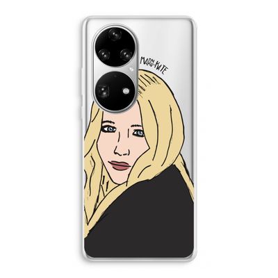 Mary Kate: Huawei P50 Pro Transparant Hoesje