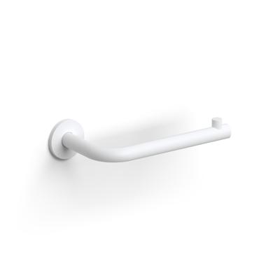 Kaldur toiletrolhouder, L-vorm, zonder klep, mat wit