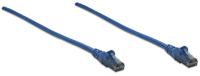 Intellinet 343770 RJ45 Netwerkkabel, patchkabel CAT 6 U/UTP 10.00 m Blauw 1 stuk(s) - thumbnail