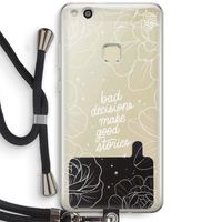Good stories: Huawei Ascend P10 Lite Transparant Hoesje met koord