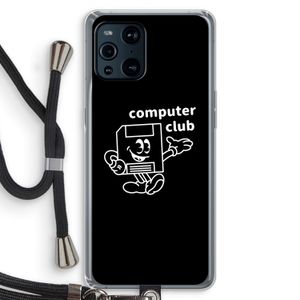 Floppyhead: Oppo Find X3 Pro Transparant Hoesje met koord