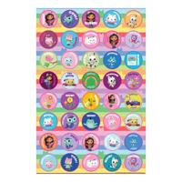 Beloningsstickers Gabby&apos;s Poppenhuis, 80dlg.