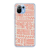 Marrakech Pink: Xiaomi Mi 11 Lite Transparant Hoesje